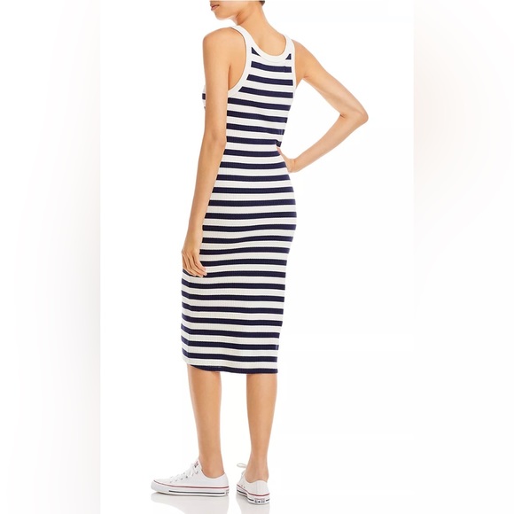 MOTHER The Chin Ups Midi Dress bright white - Picture 5 of 12